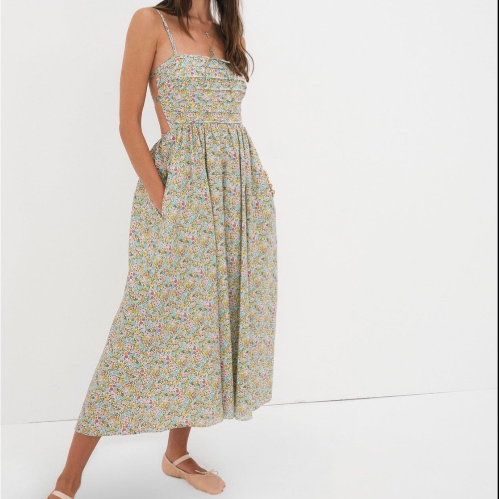 For Love & Lemons Raleigh Midi Dress